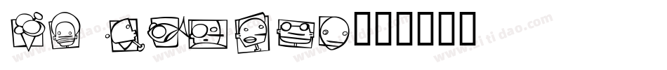 PC Lights字体转换